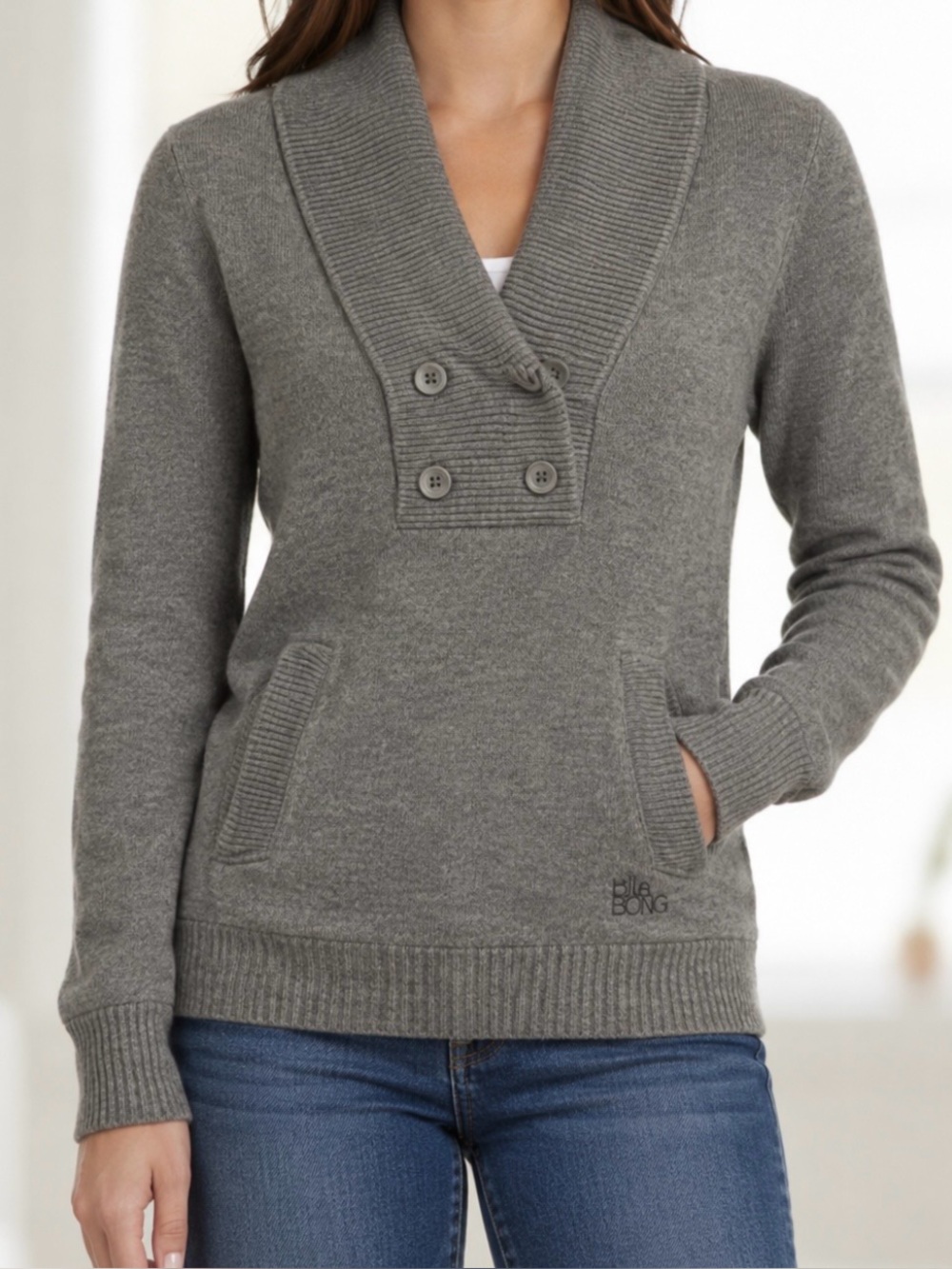 Billabong Shawl Collar Pullover